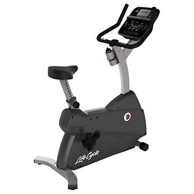 Life Fitness Lifecycle C1 Upright Exercise Bike with Track Connect Console